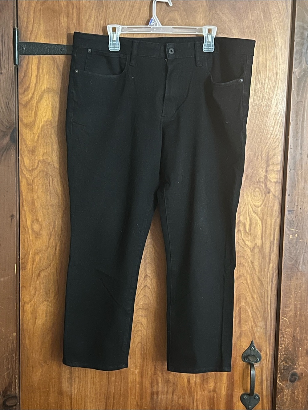 Bonobos Men's Black Straight Jeans